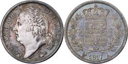 World Coins - France, Louis XVIII, 1/2 Franc, 1817, Paris, Silver, , Gadoury:401