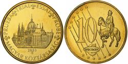 World Coins - Hungary, 10 Euro Cent, Fantasy euro patterns, Essai-Trial, 2003