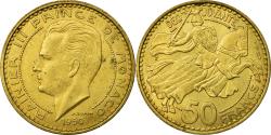 World Coins - Coin, Monaco, Rainier III, 50 Francs, Cinquante, 1950,