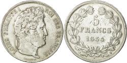 World Coins - Coin, France, Louis-Philippe, 5 Francs, 1834, Lyons, , Silver