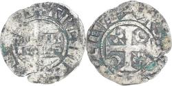 World Coins - Coin, FRENCH STATES, Archevêché de Reims, Guillaume I, Denier, 1176-1202
