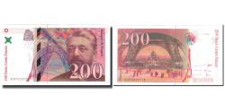 World Coins - France, 200 Francs, 200 F 1995-1999 ''Eiffel'', 1999, UNC(65-70), Fayette:75.5
