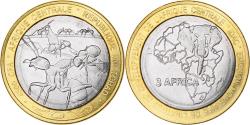 World Coins - Chad, 4500 CFA Francs-3 Africa, 2015, Bi-Metallic,