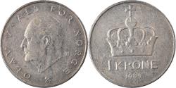 World Coins - Coin, Norway, Krone, 1987