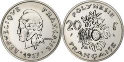 World Coins - French Polynesia, 20 Francs, 1967, Paris, Nickel, , KM:6