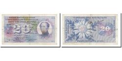 World Coins - Banknote, Switzerland, 20 Franken, 1955-10-20, KM:46c, VG(8-10)