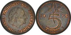 World Coins - Coin, Netherlands, Juliana, 5 Cents, 1972, , Bronze, KM:181