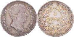 World Coins - Coin, France, Napoleon I, 1 Franc, 1806, Bayonne, , Silver, Gadoury:444