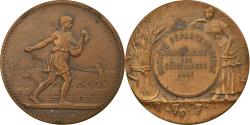 World Coins - France, Medal, Société d'Agriculture des Côtes du Nord, Mattei,