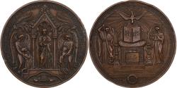 World Coins - France, Medal, Médaille de Baptême, 1re Communion et Confirmation, 1887