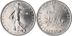 World Coins - Coin, France, Semeuse, Franc, 1986, Paris, , Nickel, KM:925.1