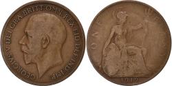 World Coins - Great Britain, George V, Penny, 1919, Bronze, , KM:810