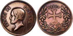 World Coins - France, Medal, Henri V, Fidélité et Espérance, Copper,
