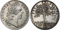 World Coins - France, Token, Louis XV, Extraordinaire des Guerres, 1763, Silver,