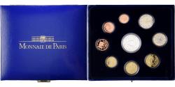 World Coins - France, Set 1c. - 2 Euro + 15€, Proof, 2008, MDP,