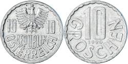 World Coins - Coin, Austria, 10 Groschen, 1990, Vienna, , Aluminum, KM:2878