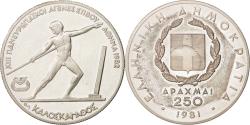 World Coins - Coin, Greece, 250 Drachmai, 1981, , Silver, KM:126