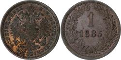 World Coins - Austria, Franz Joseph I, Kreuzer, 1885, Vienna, Copper, , KM:2187
