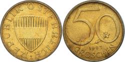 World Coins - Coin, Austria, 50 Groschen, 1983
