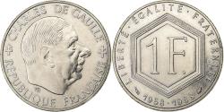 World Coins - France, Franc, Charles de Gaulle, 1988, Paris, Nickel, , Gadoury:475