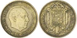 World Coins - Coin, Spain, Francisco Franco, caudillo, Peseta, 1953 (63),
