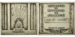 World Coins - France, Medal, Chambres de Métiers de France, Pas de Calais, 1925,