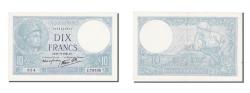 World Coins - Banknote, France, 10 Francs, 10 F 1916-1942 ''Minerve'', 1940, 1940-11-21