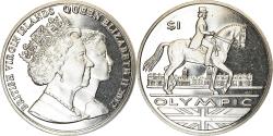 World Coins - Coin, BRITISH VIRGIN ISLANDS, Dollar, 2012, Franklin Mint, Discipline Olympique