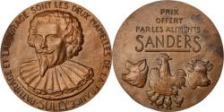 World Coins - France, Medal, French Fifth Republic, Business & industry, Coutré,