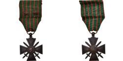 World Coins - France, Croix de Guerre, Medal, 1914-1917, 2 Citations, Excellent Quality