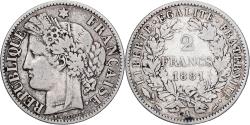 World Coins - France, Cérès, 2 Francs, 1881, Paris, , Silver, KM:817.1