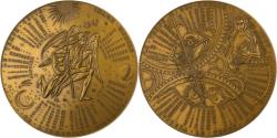 World Coins - France, Medal, Calendrier, le temps qui dévore tout dévorera le temps, 1967