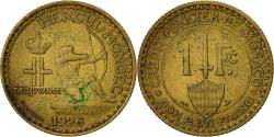World Coins - Coin, Monaco, Louis II, Franc, 1926, Poissy, , Aluminum-Bronze, KM:114