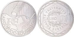 World Coins - France, 10 Euro, Languedoc-Rousillon, 2010, Paris, , Silver, KM:1659