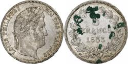 World Coins - France, Louis-Philippe I, 5 Francs, 1833, Nantes, Silver, , Gadoury:678