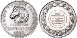 World Coins - France, Medal, Société Hippique Française, Concours Central-Paris, 1887