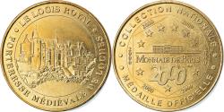 World Coins - France, Token, Touristic token, Loches - Logis Royal, Arts & Culture, 2000, MDP