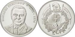 World Coins - France, Medal, Les Présidents de la République, Georges Pompidou,