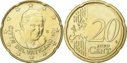 World Coins - Vatican, Benedict XVI, 20 Euro Cent, 2011, Rome, Brass, , KM:386