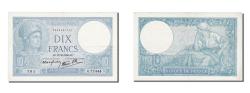 World Coins - Banknote, France, 10 Francs, 10 F 1916-1942 ''Minerve'', 1940, 1940-10-17