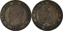 World Coins - Coin, France, Napoleon III, Napoléon III, 2 Centimes, 1855, Strasbourg