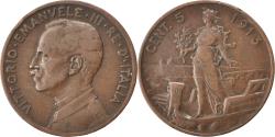 World Coins - Coin, Italy, Vittorio Emanuele III, 5 Centesimi, 1913, Rome, , Bronze
