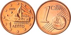 World Coins - Greece, Euro Cent, 2009, Athens, , Copper Plated Steel, KM:181