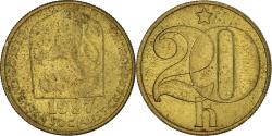 World Coins - Coin, Czechoslovakia, 20 Haleru, 1987