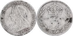 World Coins - Coin, Great Britain, Victoria, 3 Pence, 1901, , Silver, KM:777