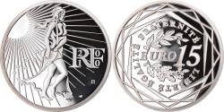 World Coins - France, 15 Euro, 2010, BE, , Silver, KM:1535