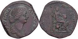 Ancient Coins - Faustina II, Sestertius, 161-176, Rome, Bronze,