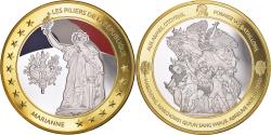 World Coins - France, Medal, Les piliers de la République, Marianne, , Copper Plated