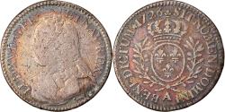 World Coins - Coin, France, Louis XV, 1/5 Écu aux branches d'olivier, 24 Sols, 1/5 ECU, 1726