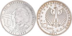World Coins - Germany, 10 Euro, 2011, Karlsruhe, Proof, , Silver, KM:295